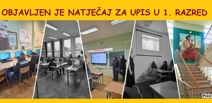 NATJEČAJ ZA UPIS U PRVI RAZRED ŠK. 2025./2026. GOD.