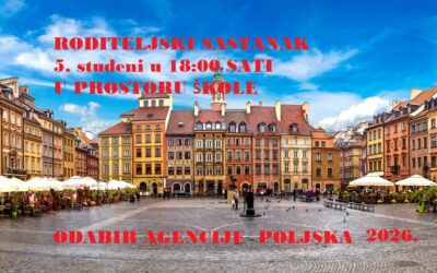 SASTANAK ZA VIŠEDNEVNU IZVANUČIONIČKU NASTAVU – POLJSKA 2025.
