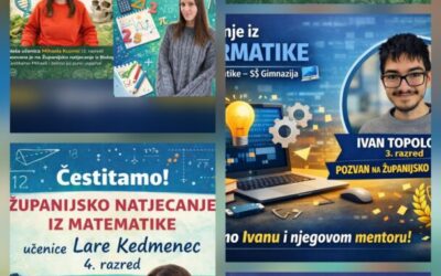 Natjecanja 2025./2026. iz predmetne nastave