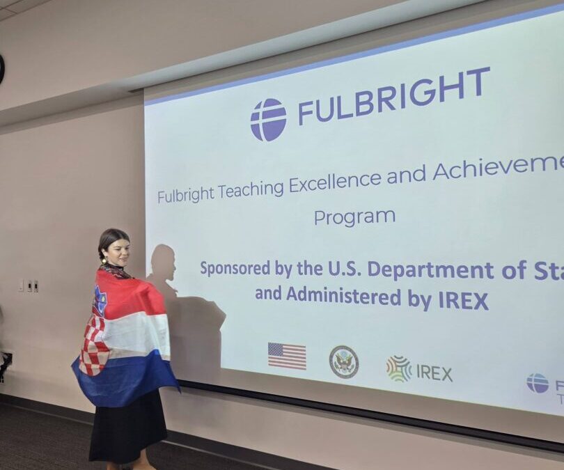 Ponosni na našu nastavnicu Ivanu Knezović