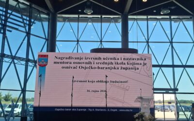 Osječko – baranjska županija nagradila izvrsne učenike i mentore